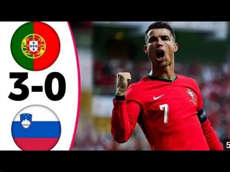 portugal vs slovakia highlights youtube